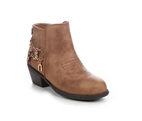 Girls' Sam & Libby Little Kid Big Western Charms Boots