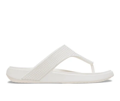 Women's Crocs Getaway Gems Triangle Flip Flops