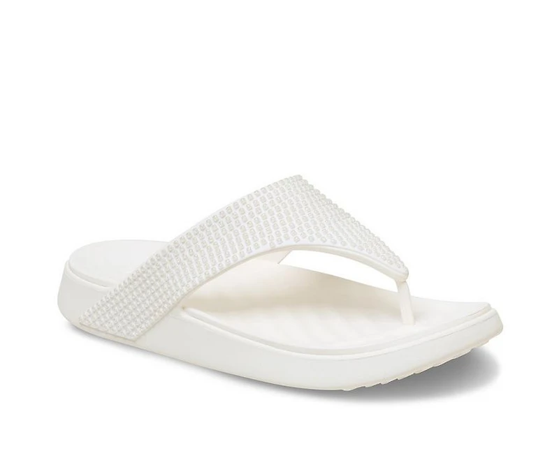 Women's Crocs Getaway Gems Triangle Flip Flops