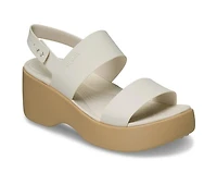 Women's Crocs Brooklyn Sky Sandal Wedge Sandals