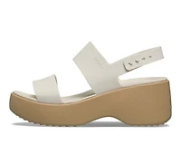 Women's Crocs Brooklyn Sky Sandal Wedge Sandals