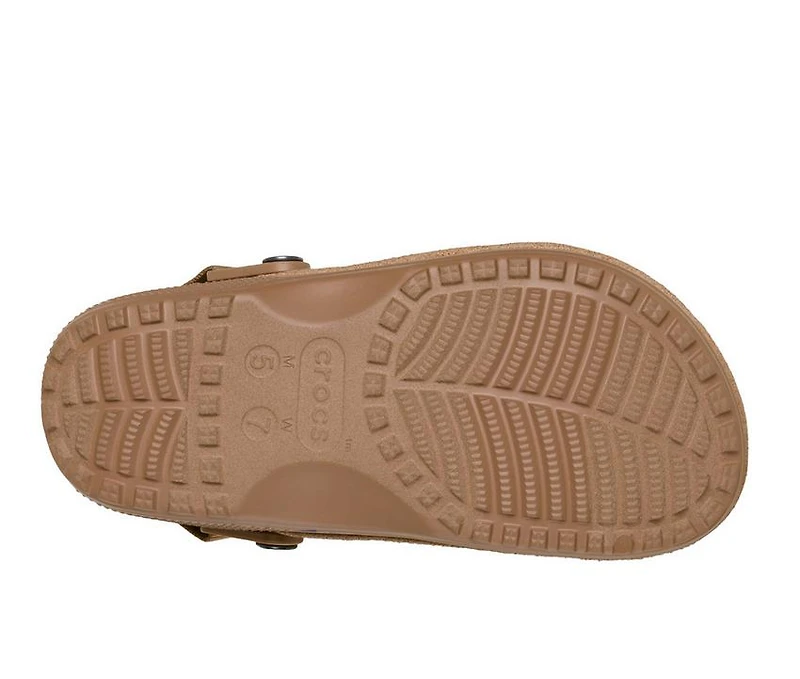 Adults' Crocs Adult's Classic Crafted Vegan Suede Clogs