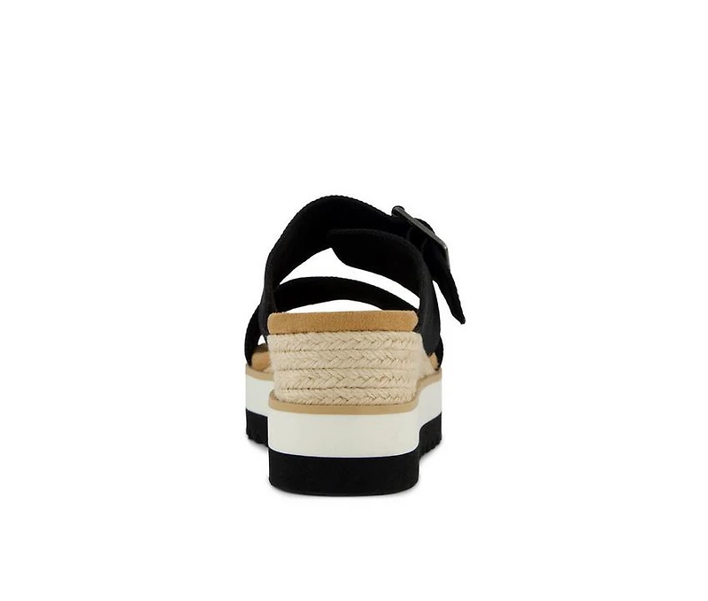 Women's TOMS Diana Mule Buckle Sandal Wedges