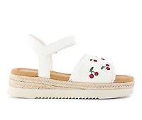 Girls' TOMS Little Kid & Big Diana Wedge Sandals