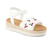 Girls' TOMS Little Kid & Big Diana Wedge Sandals