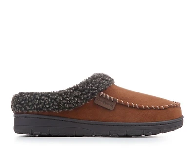Dearfoams Men's Brendan Clog Moc Toe Slippers