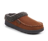 Dearfoams Men's Brendan Clog Moc Toe Slippers