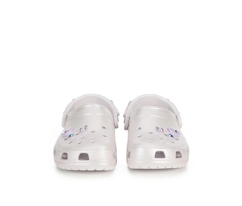 Girls' Crocs Little Kid & Big Pearl and Heart Shine Clogs