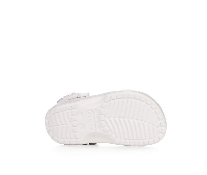 Girls' Crocs Little Kid & Big Pearl and Heart Shine Clogs