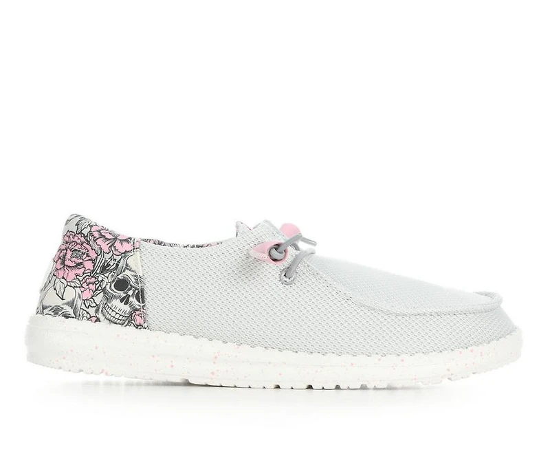 Women's HEYDUDE Wendy Funk Rose Casual Shoes