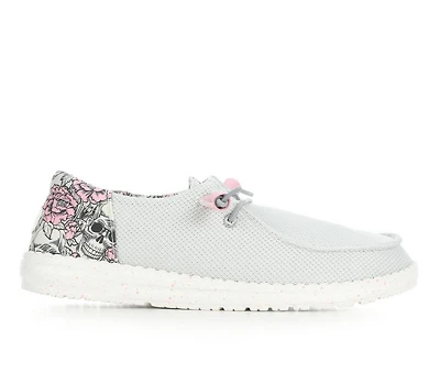 Women's HEYDUDE Wendy Funk Rose Casual Shoes
