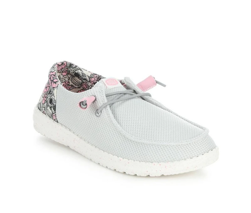 Women's HEYDUDE Wendy Funk Rose Casual Shoes