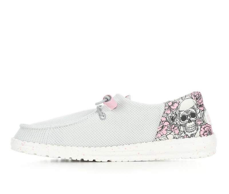 Women's HEYDUDE Wendy Funk Rose Casual Shoes