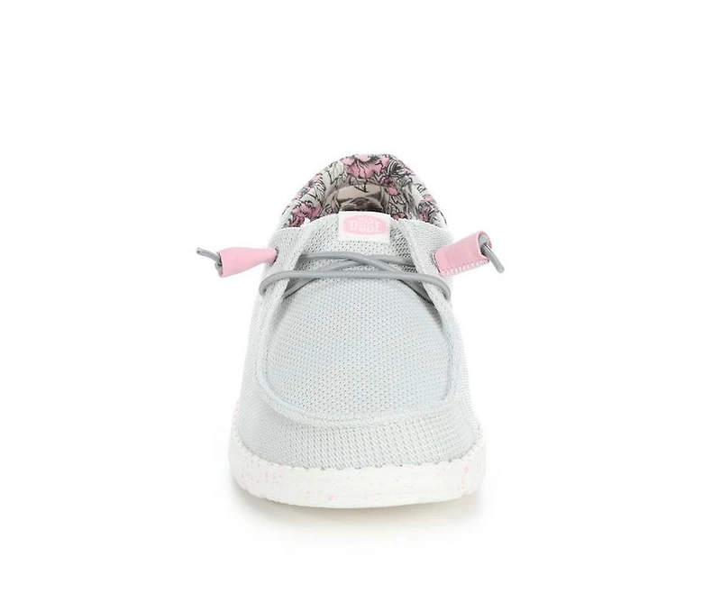 Women's HEYDUDE Wendy Funk Rose Casual Shoes