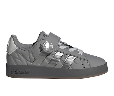 Kids' Adidas Little Kid & Big Grand Court Marvel Avengers Sneakers