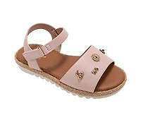 Girls' Bebe Little Kid Fleur Sandals