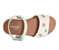 Girls' Bebe Little Kid Fleur Sandals