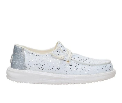 Girls' HEYDUDE Little Kid & Big Wendy Y Sparkle Slip-ons