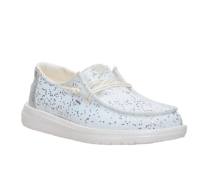 Girls' HEYDUDE Little Kid & Big Wendy Y Sparkle Slip-ons