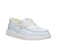 Girls' HEYDUDE Little Kid & Big Wendy Y Sparkle Slip-ons