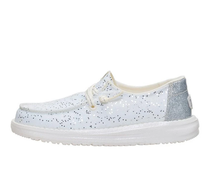 Girls' HEYDUDE Little Kid & Big Wendy Y Sparkle Slip-ons