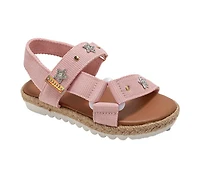 Girls' Bebe Little Kid Pearla Sandals