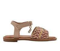 Girls' Bebe Little Kid Sandy Sandals