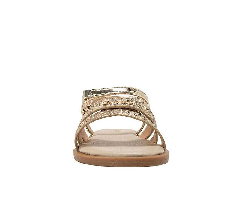 Girls' Bebe Little Kid Shimmer Sandals
