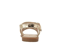 Girls' Bebe Little Kid Shimmer Sandals