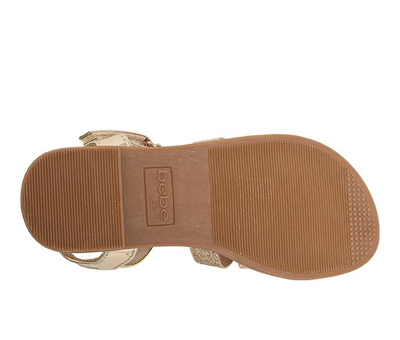 Girls' Bebe Little Kid Shimmer Sandals