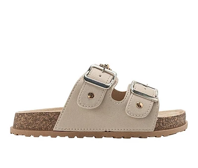 Girls' Bebe Little Kid Sunny Footbed Sandals