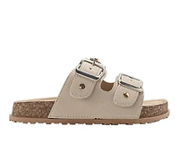 Girls' Bebe Little Kid Sunny Footbed Sandals
