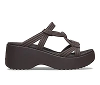 Women's Crocs Brooklyn Knot Sky Sandal Platform Sandals