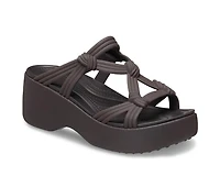 Women's Crocs Brooklyn Knot Sky Sandal Platform Sandals