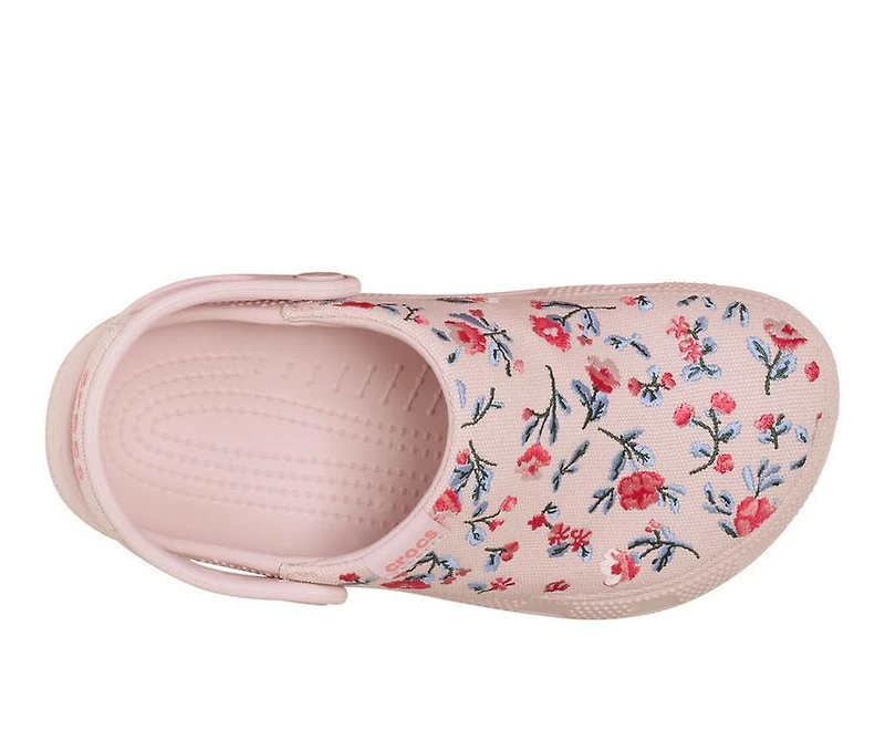 Women's Crocs Crafted Floral Clog Clogs