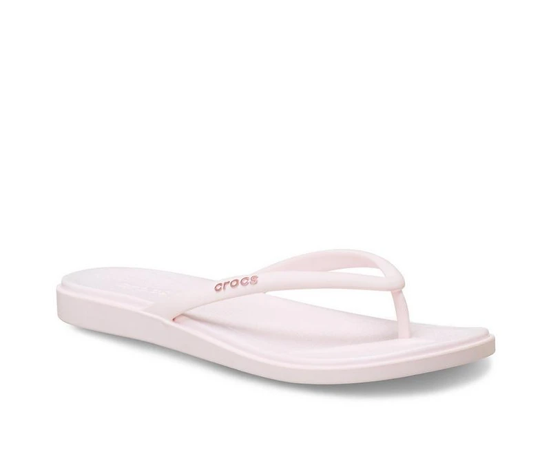 Women's Crocs Miami Round Toe Flip Flops