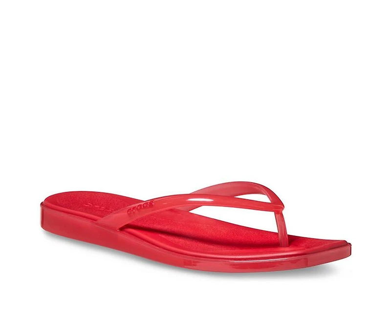 Women's Crocs Miami Jelly Flip CRJ Flops