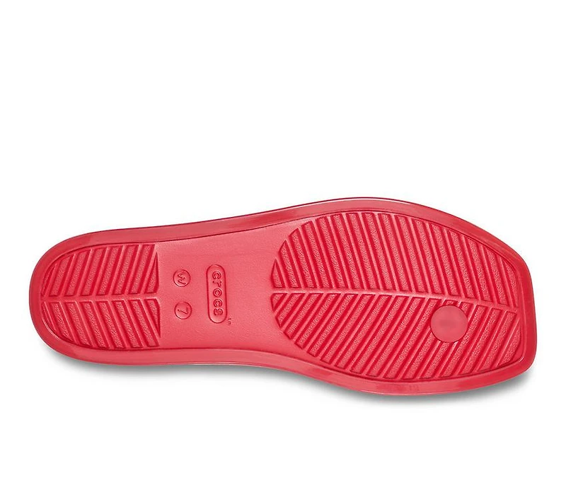 Women's Crocs Miami Jelly Flip CRJ Flops