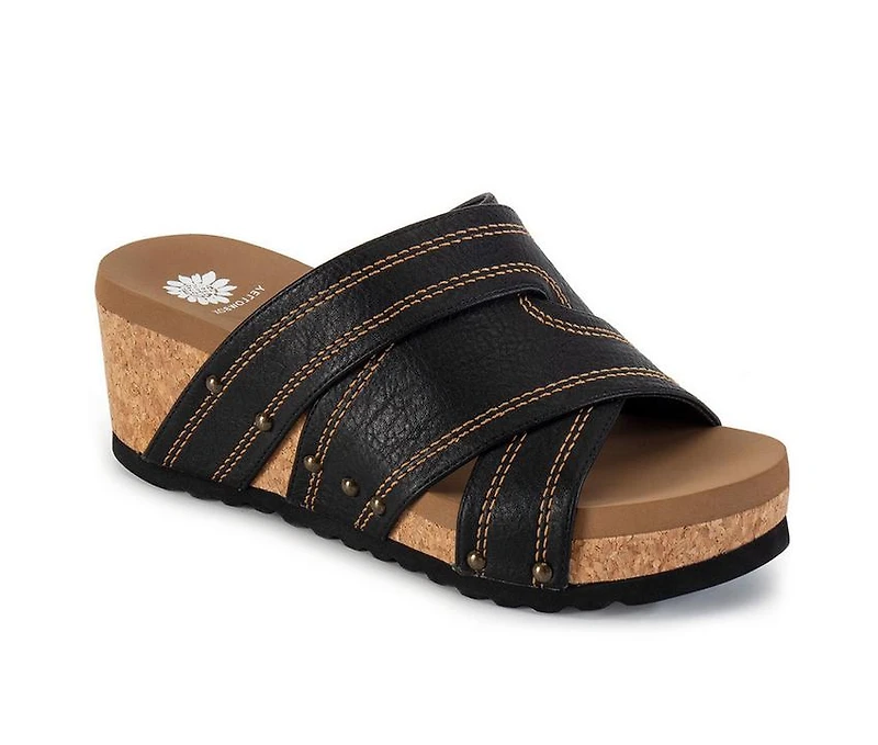 Women's Yellow Box Alice Wedge Sandals