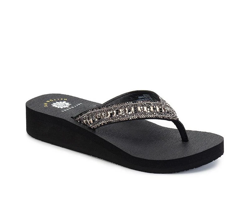 Women's Yellow Box Carinah Flip-Flops