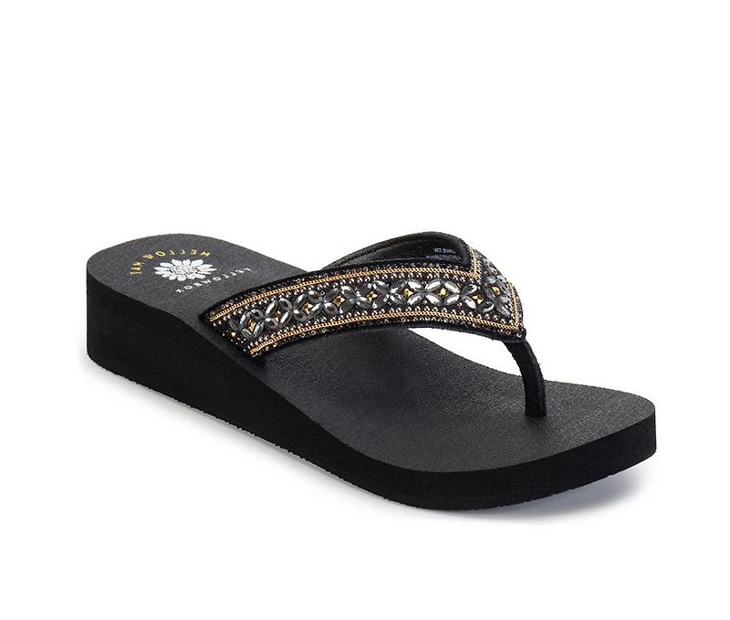 Women's Yellow Box Charlton Flip-Flops