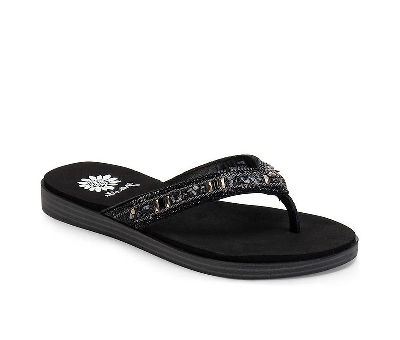 Women's Yellow Box Deming Flip-Flops