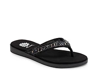 Women's Yellow Box Deming Flip-Flops