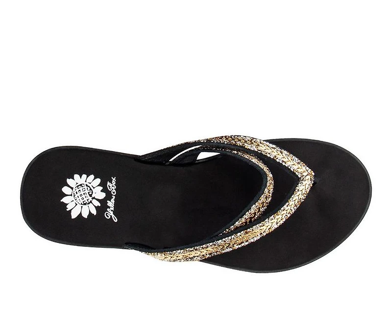 Women's Yellow Box Dina Sandals