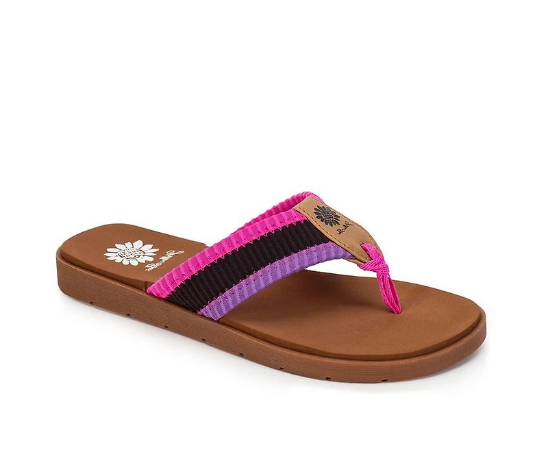 Women's Yellow Box Fahad Flip-Flops