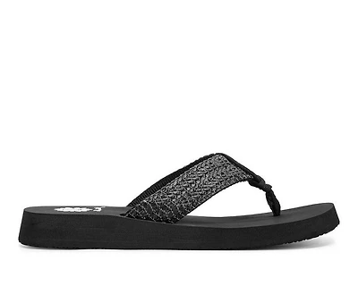 Women's Yellow Box Faldi Flip-Flops