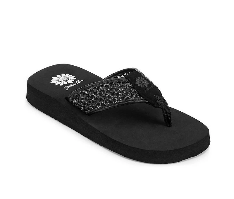 Women's Yellow Box Farisa Flip-Flops