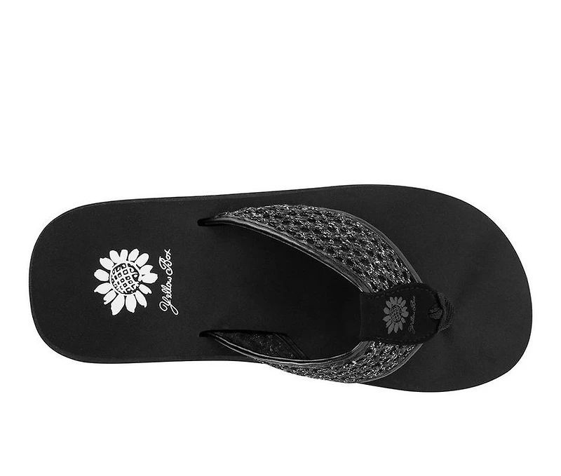 Women's Yellow Box Farisa Flip-Flops
