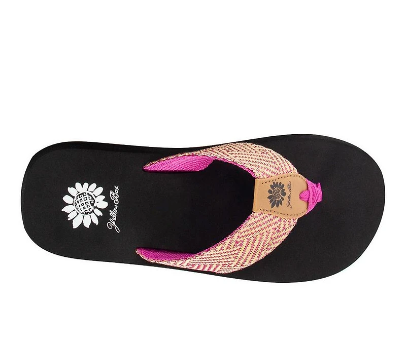 Women's Yellow Box Farlin Flip-Flops