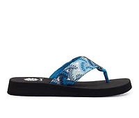 Women's Yellow Box Fedonia Flip Flops